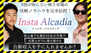Insta Alcadia(インスタアルカディア)丨合同会社炎に<span class="sc_marker">登録して実態を調査しました!</span>その結果…<font color="#ff3333">危険な悪質事業者</font>と判明。