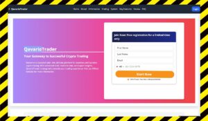 QavarioTraderに<span class="sc_marker">登録して実態を調査しました!</span>その結果…<font color="#ff3333">危険な悪質事業者</font>と判明。